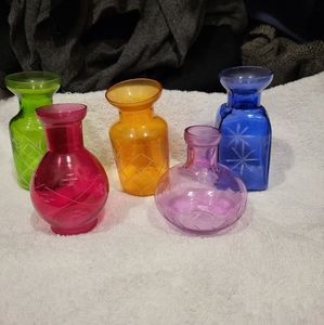 Decorative glass jars